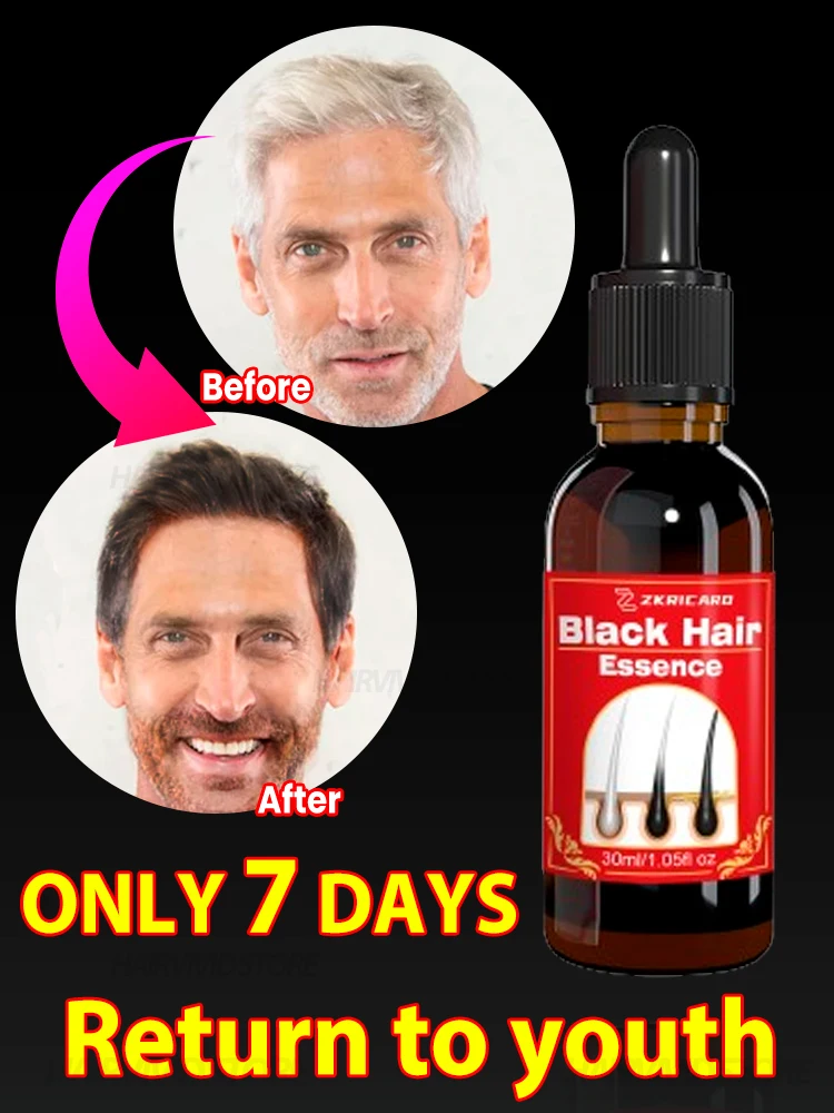 

Gray hair Killer,anti gray hair & Darkening hair，Restore natural hair color