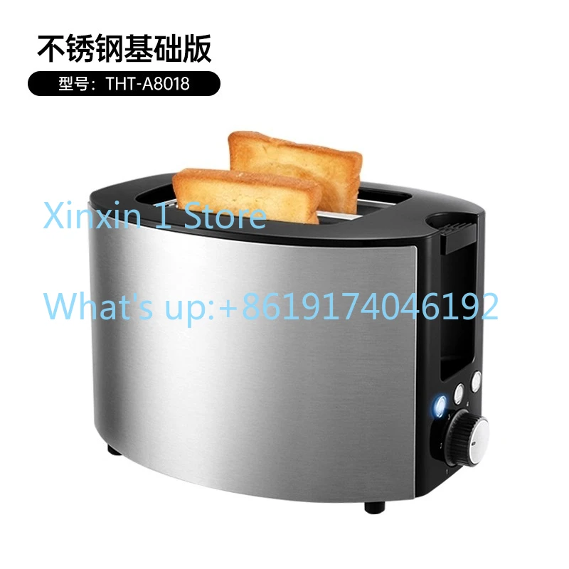 

Toaster Home Breakfast Maker Heated Toast Stainless Steel Toaster Small Sandwiches