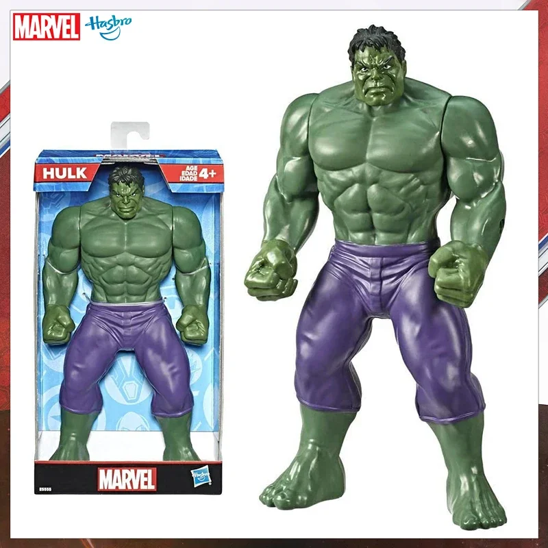 Hasbro Marvel Hulk figura Los Vengadores superhéroes figura de acción muñeca Marvel serie niño juguete para regalo E5555