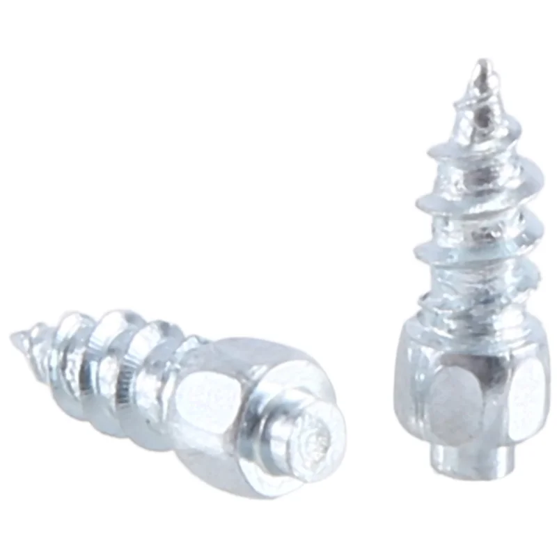 عالية الجودة 100 قطعة 12 مللي متر الإطارات ترصيع كربيد المسمار الثلوج المسامير المضادة للانزلاق المضادة للثلج للسيارة/SUV/ATV/UTV إطارات السيارة مسمار #3