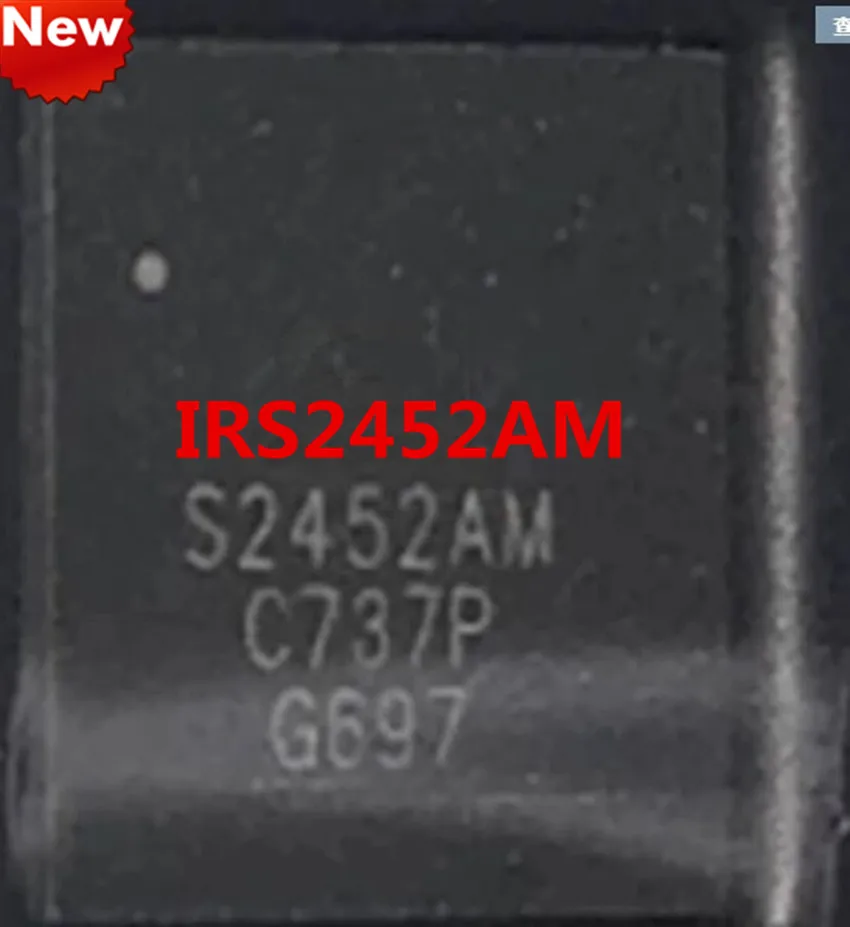 

5pcs IRS2452AM IRS2452M S2452AM original QFN32 audio power amplifier