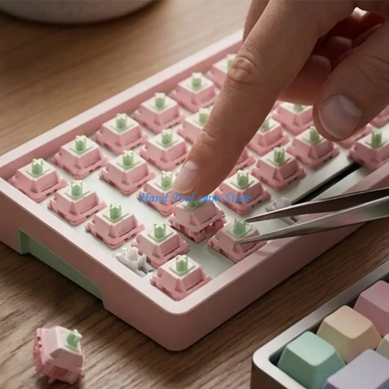 H37F 5Pin Hot Swappable Linear Switches Responsive For Mechanical Keyboards Build