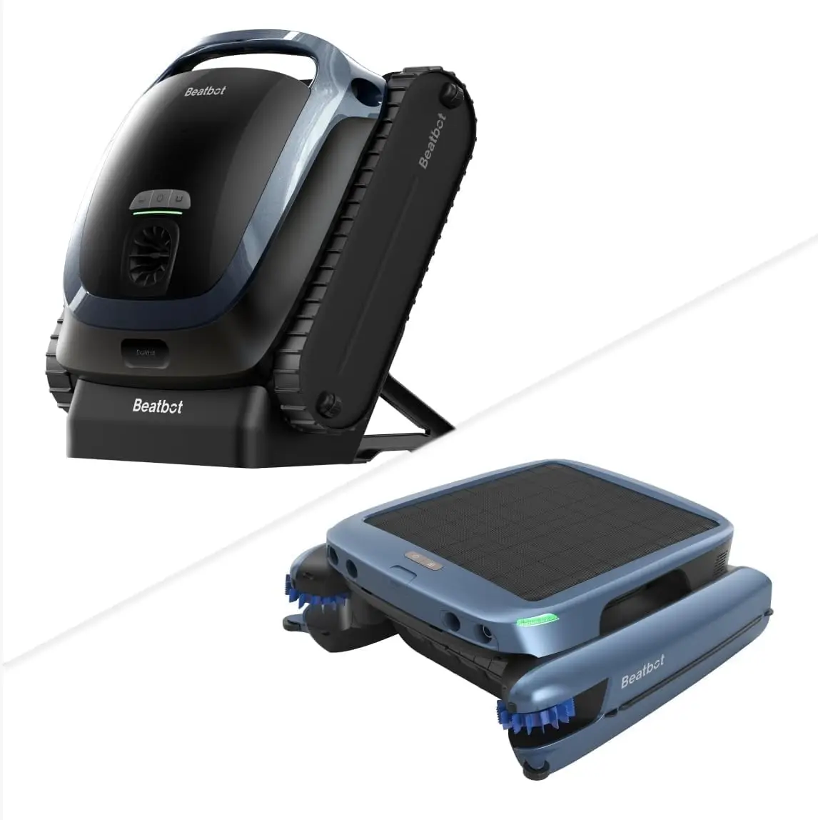 Beatbot AquaSense 2 Cordless Robotic Pool Vacuum Cleaner with iSkim Ultra Solar Powered Pool Skimmer, Water Clarification, Clean
