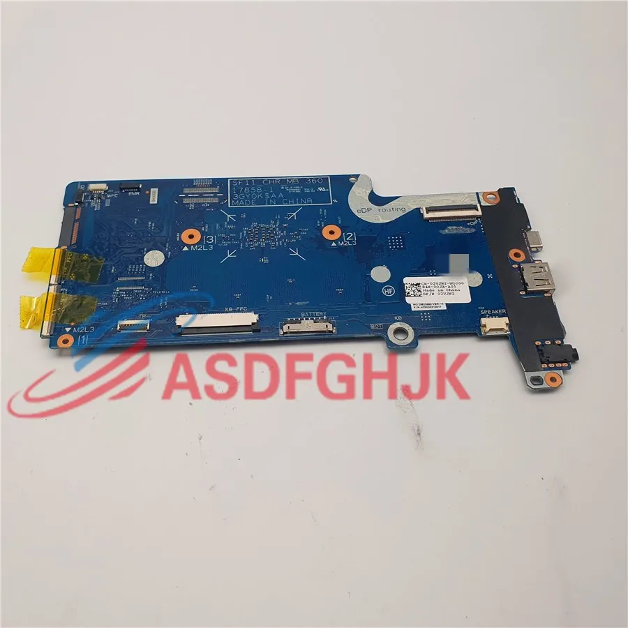 For Dell Chromebook11 5190 Notebook Motherboard 17858-1 Board Intel N3350 N3540 CPU 4GB RAM 2VJNT CN-02VJNT Tested Free Shipping