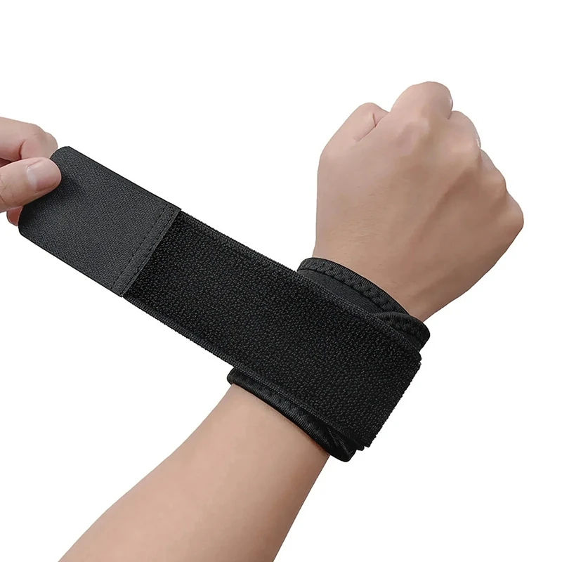 Kompressionsbandage für Sportarten: Dünner, atmungsaktiver, verstellbarer Handgelenkstützgurt – Robuster, flexibler Handgelenkschutz für das Fitness-Training – Detail 11