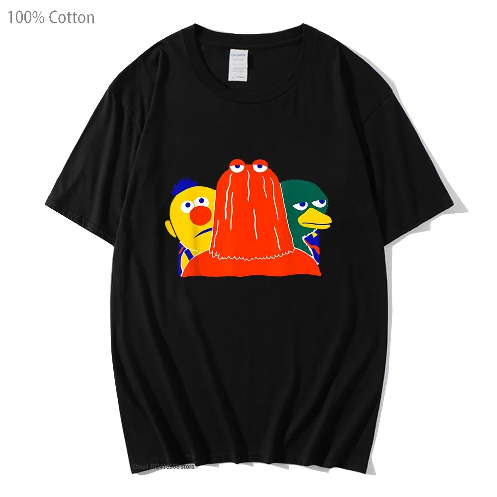 

Dont Hug Me Im Scared Shirts Mens T-Shirts Cartoon Printing Casual Women Graphic T Shirts 100% Cotton Fashion Tee Short Sleeve