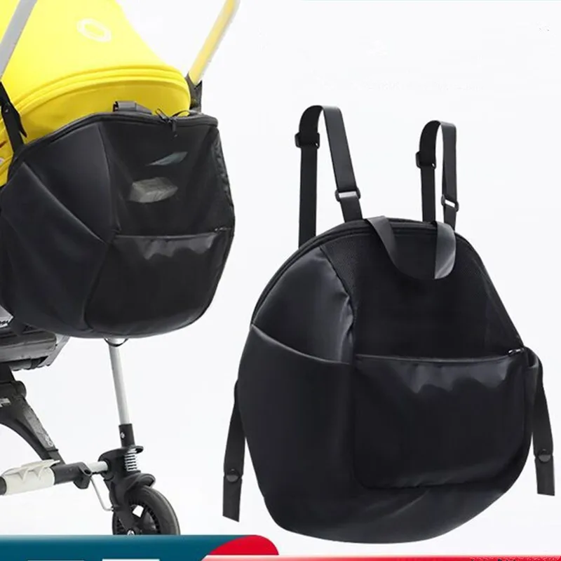 Univerisal Stroller Travel Bags Hanging Bag 2in1 Mummy Backpack High Capacity Baby Strollers Accessories Storage Bags Organizer