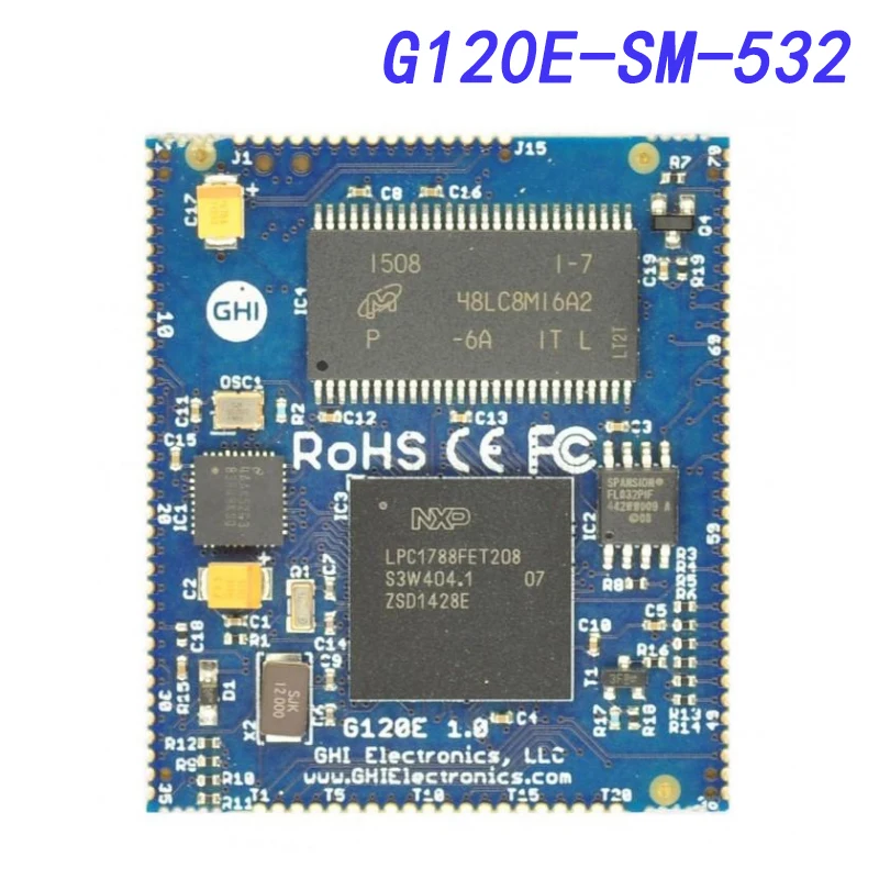 

G120E-SM-532 System-On-Modules - SOM G120E SOM .net MICRO FRAMEWORK