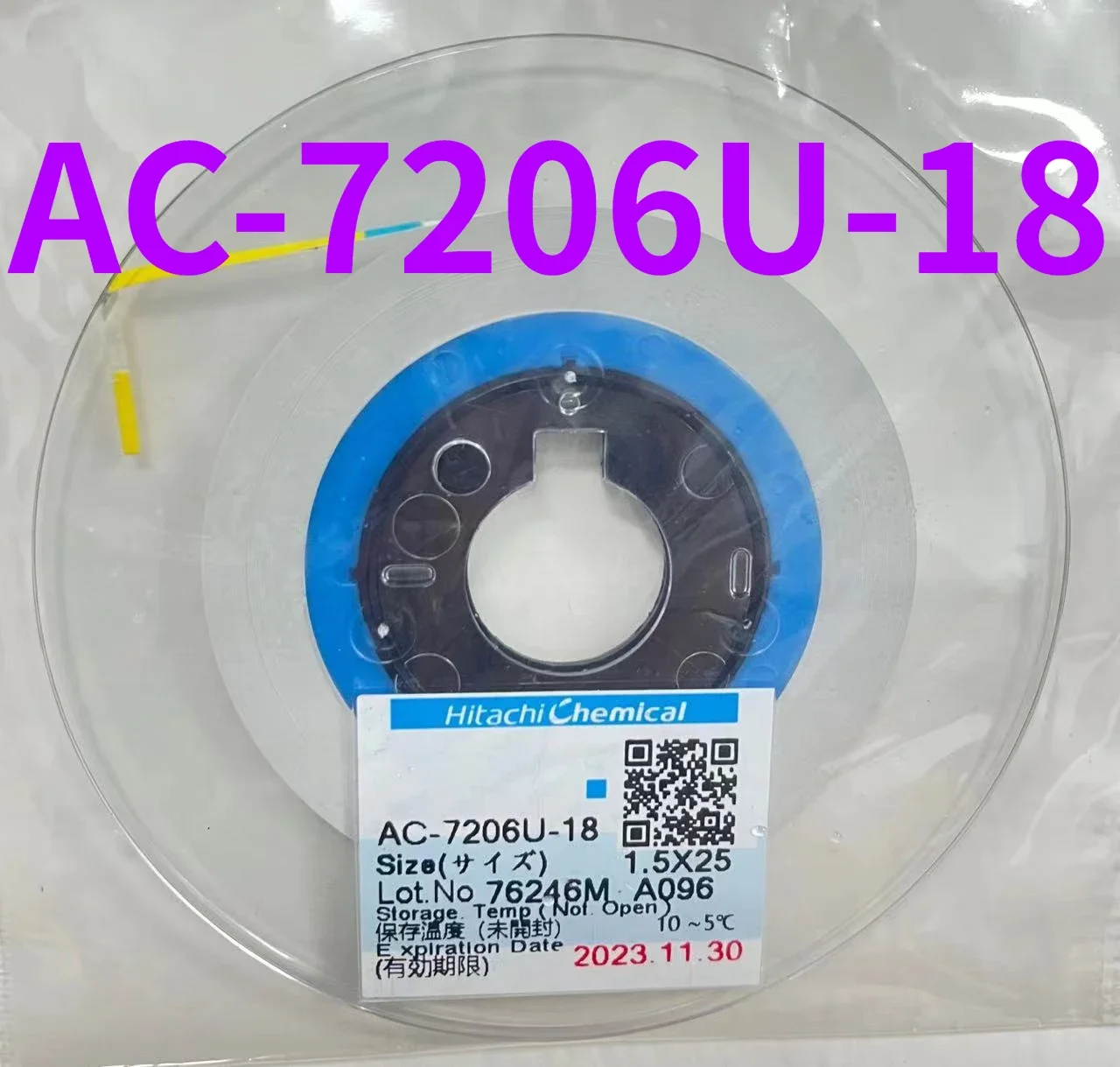 AC-7206U-18 1.5x50x1 + 2056R-35 2.0X 50x1 New Date ACF  TAPE For LCD Screen Repair Original  Anisotropic Conductive  Film