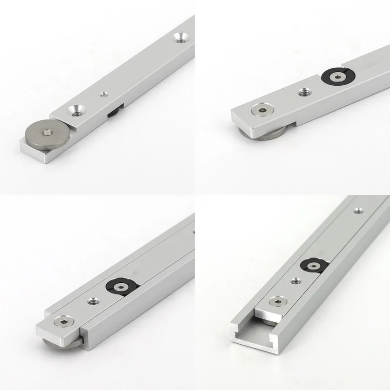 300 / 450 / 650mm Miter Bar Aluminum Slider Table Saw Gauge Rod Woodworking Tool Suitable for Type 30 45 T-Slot T-Track