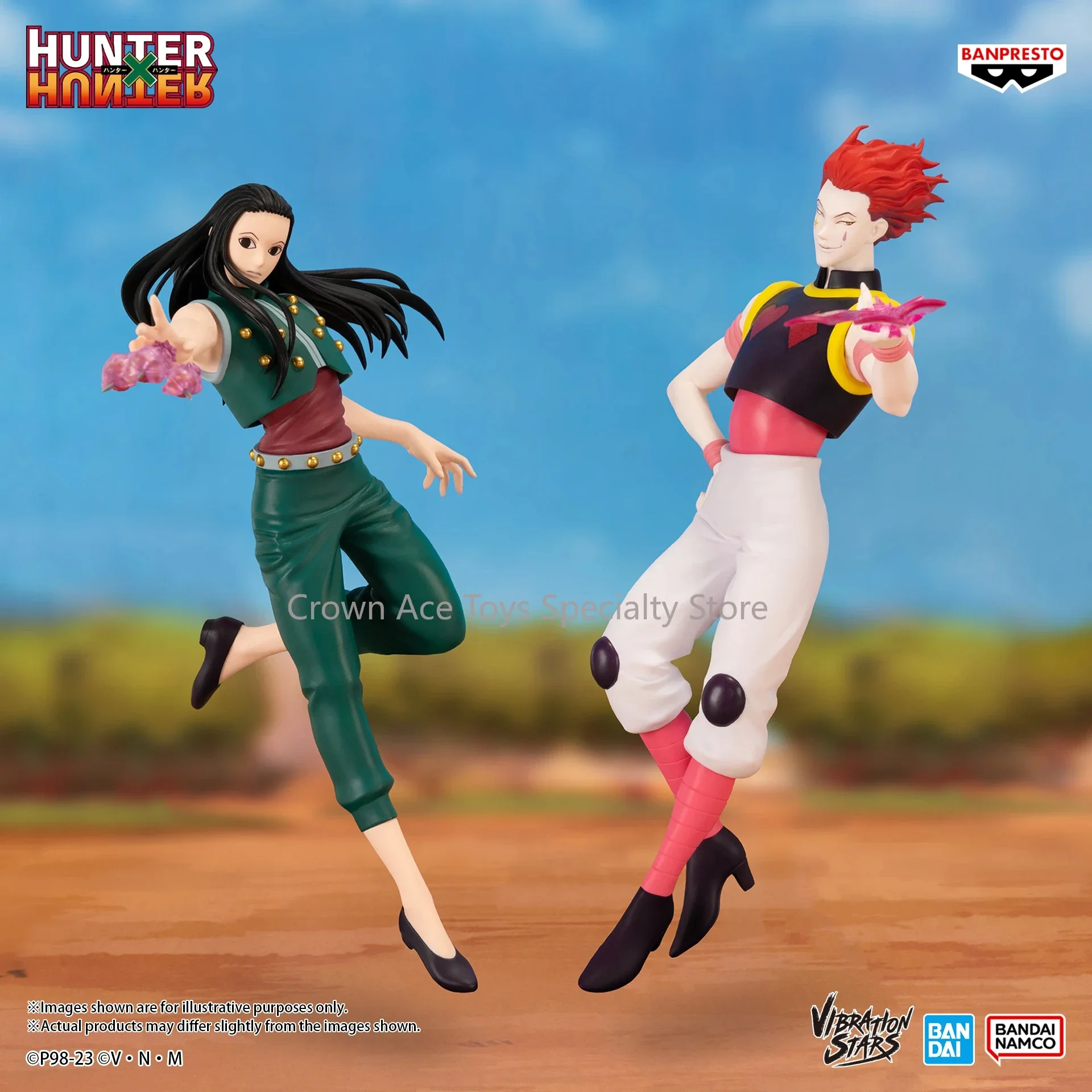 Hunter × Hunter Hisoka Illumi Zoldyck Vibration Stars Killua Zoldyck Anime Action Manga Figure Trendy Toys Banpresto Model Gifts