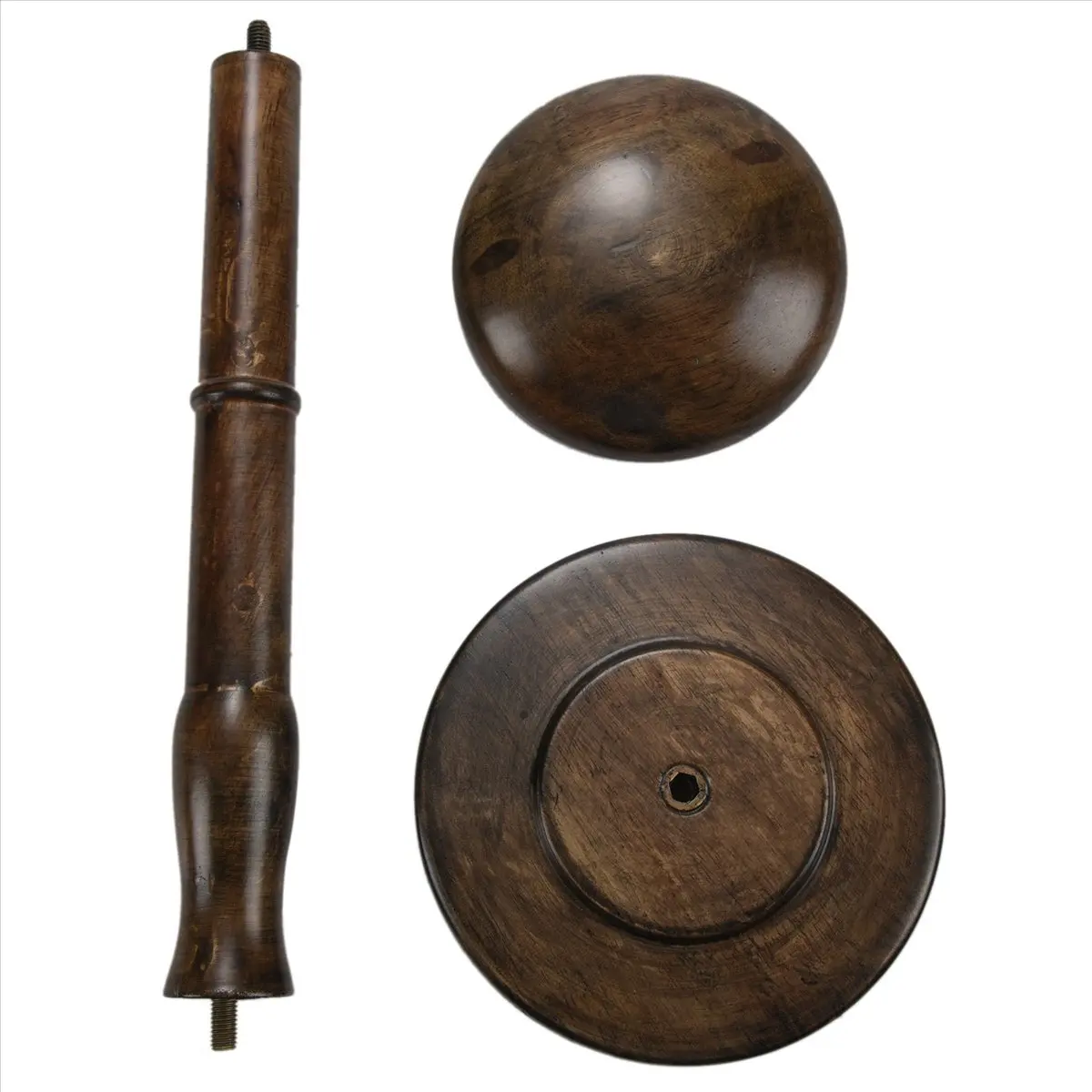 【COUPON!】{0}3X Vintage Wooden Hat Holder Wig Holder Display Stand Display Stand