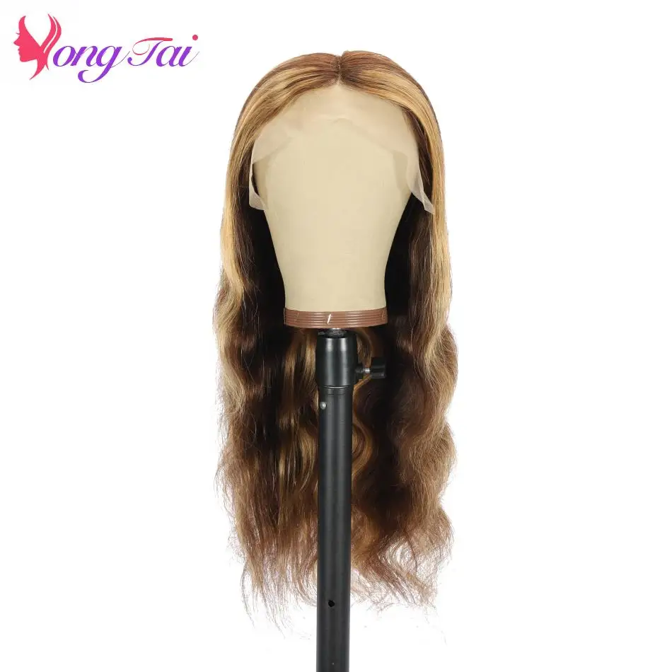 Brazilian Boay Wave Human Hair Wig Lace Frontal Wig For Women All For 1 Real And Free Shipping From China P1B/27 Color Pre Pluck