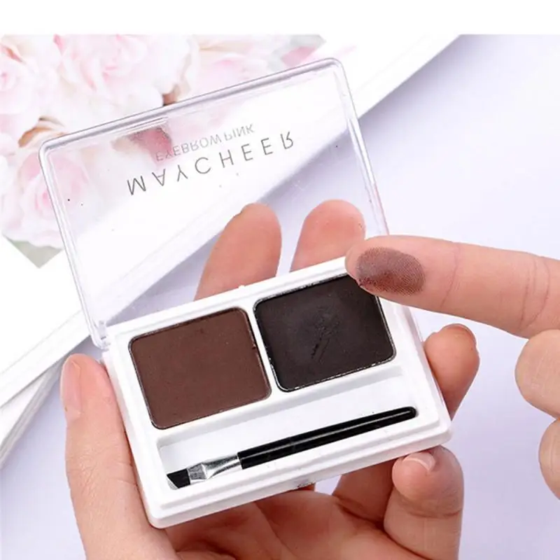 Eyebrow Gel 2 Color Makeup Palette Eye Brow Enhancers Brow Powder Tint Female Makeup Eyebrow Cream Cosmetics Makeup