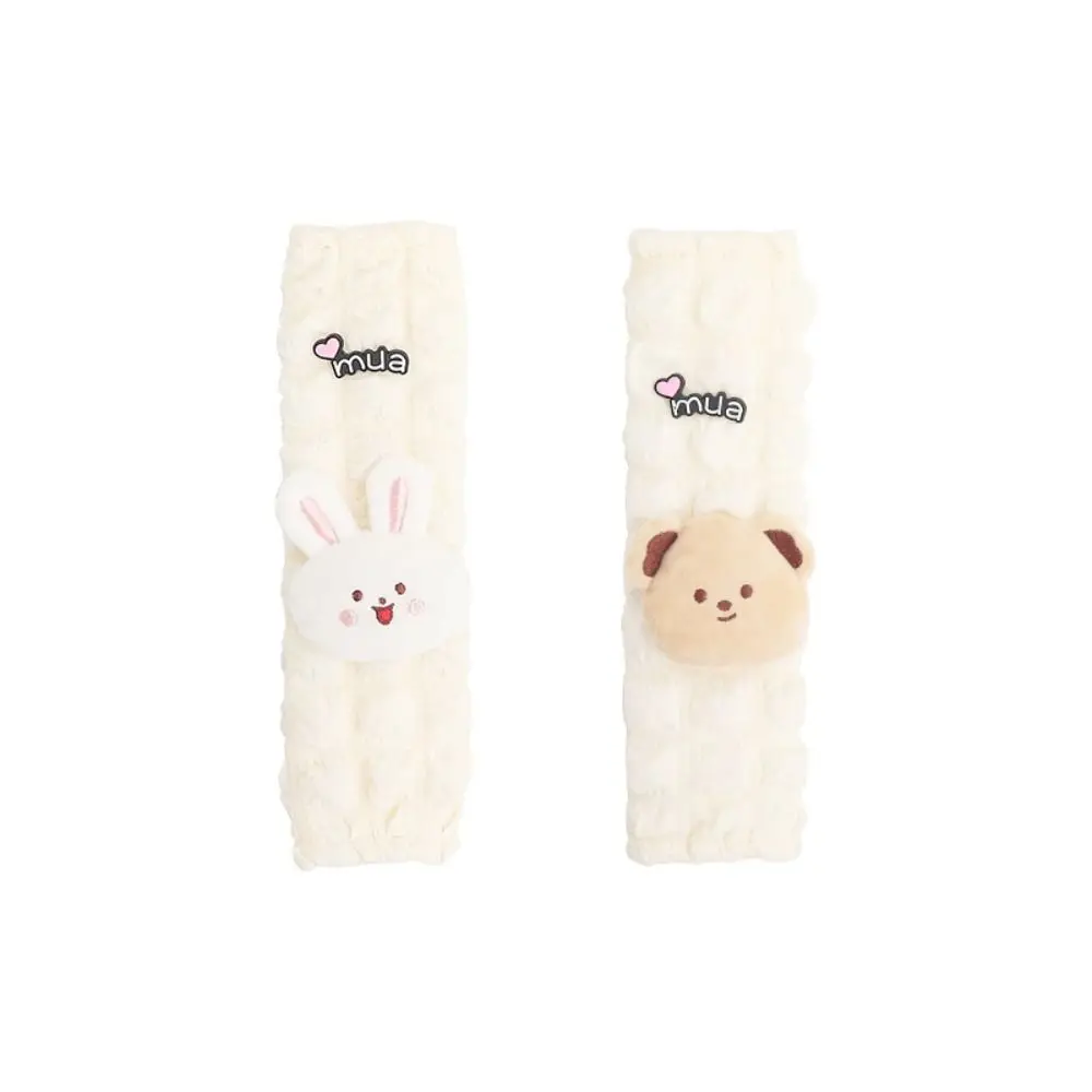 Polyester fiber Car Belt Shoulder Cover Bear Rabbit Car Accessories Car Decorative Protective Cover Cartoon