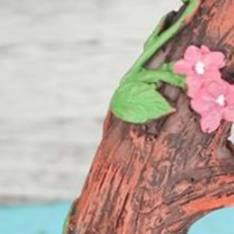 Kids Outdoor Fairy Garden - Miniature Fairy Garden Swing Set with