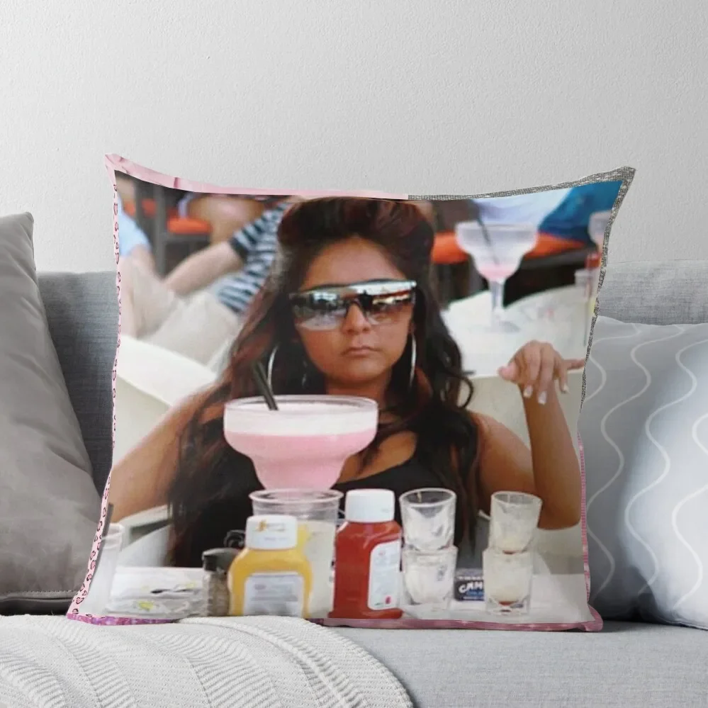 

Snooki mood Throw Pillow Christmas Pillowcase Luxury Living Room Decorative Cushions