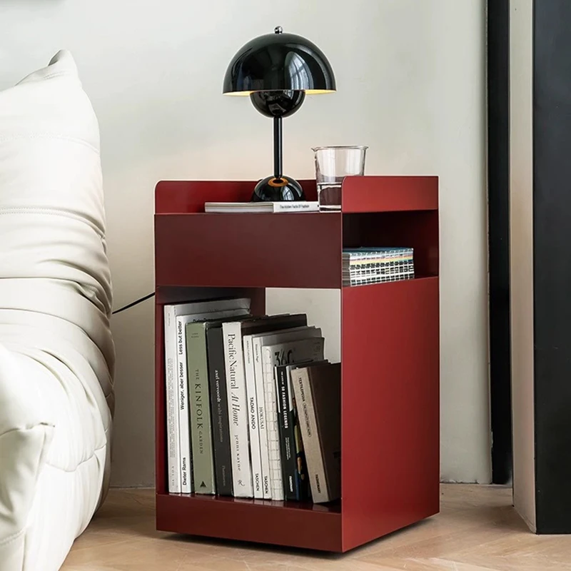 k*-Nordic Furniture,Iron Art Coffee Table,Living Room Side Cabinet,Bedroom Bedside Table,Trolley Desk,Storage Rack,Metal