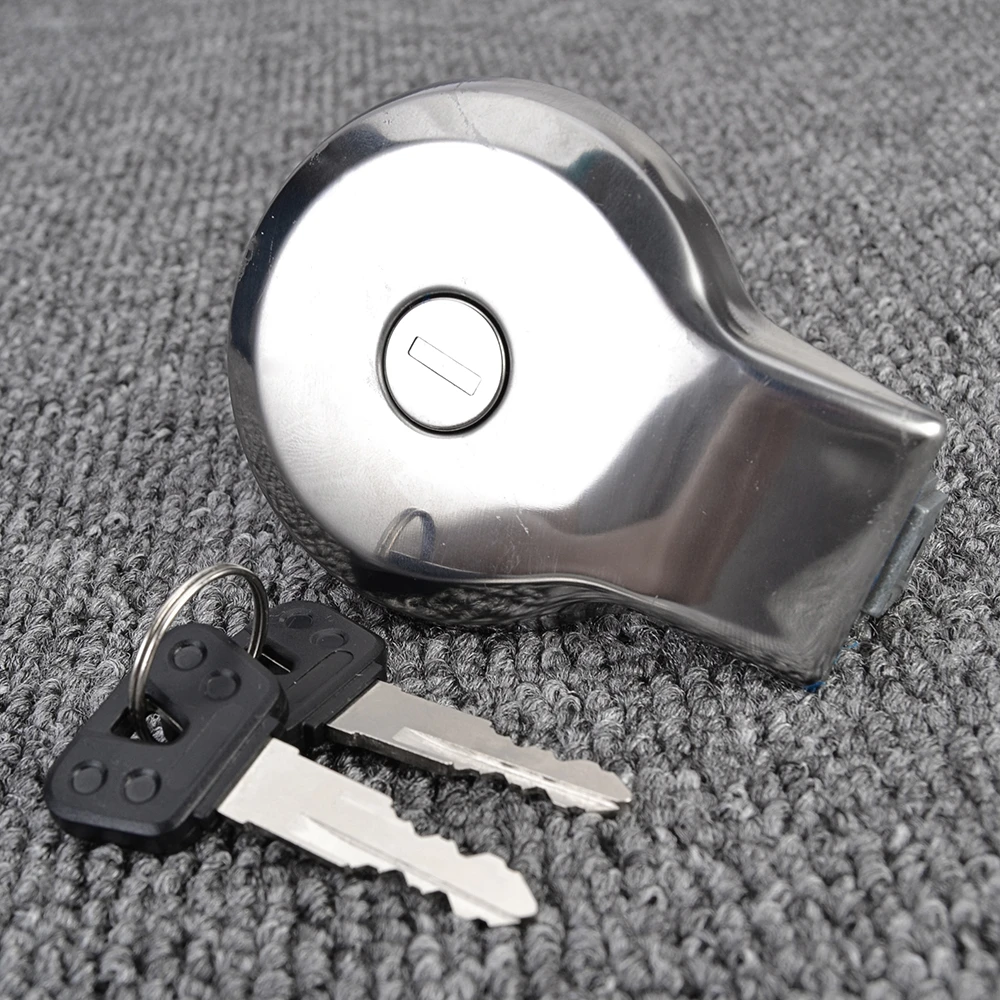 Fuel Gas Cap Ignition Switch Seat Lock with Key Kit For Yamaha XV125 VIRAGO 125 1997-2000 XV250 VIRAGO 250 1988-2013