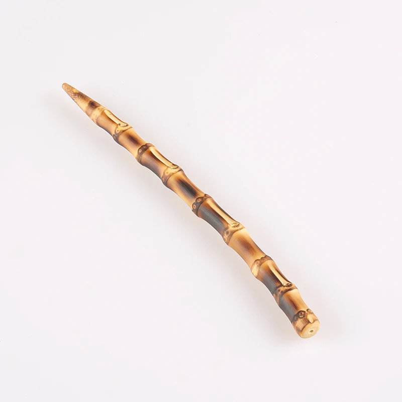 Nilerun Creative Vintage Retro Unique Handmade Natural Wood Rattan Bamboo Root Stick Chopstick Hair Pin Clip Hairpin