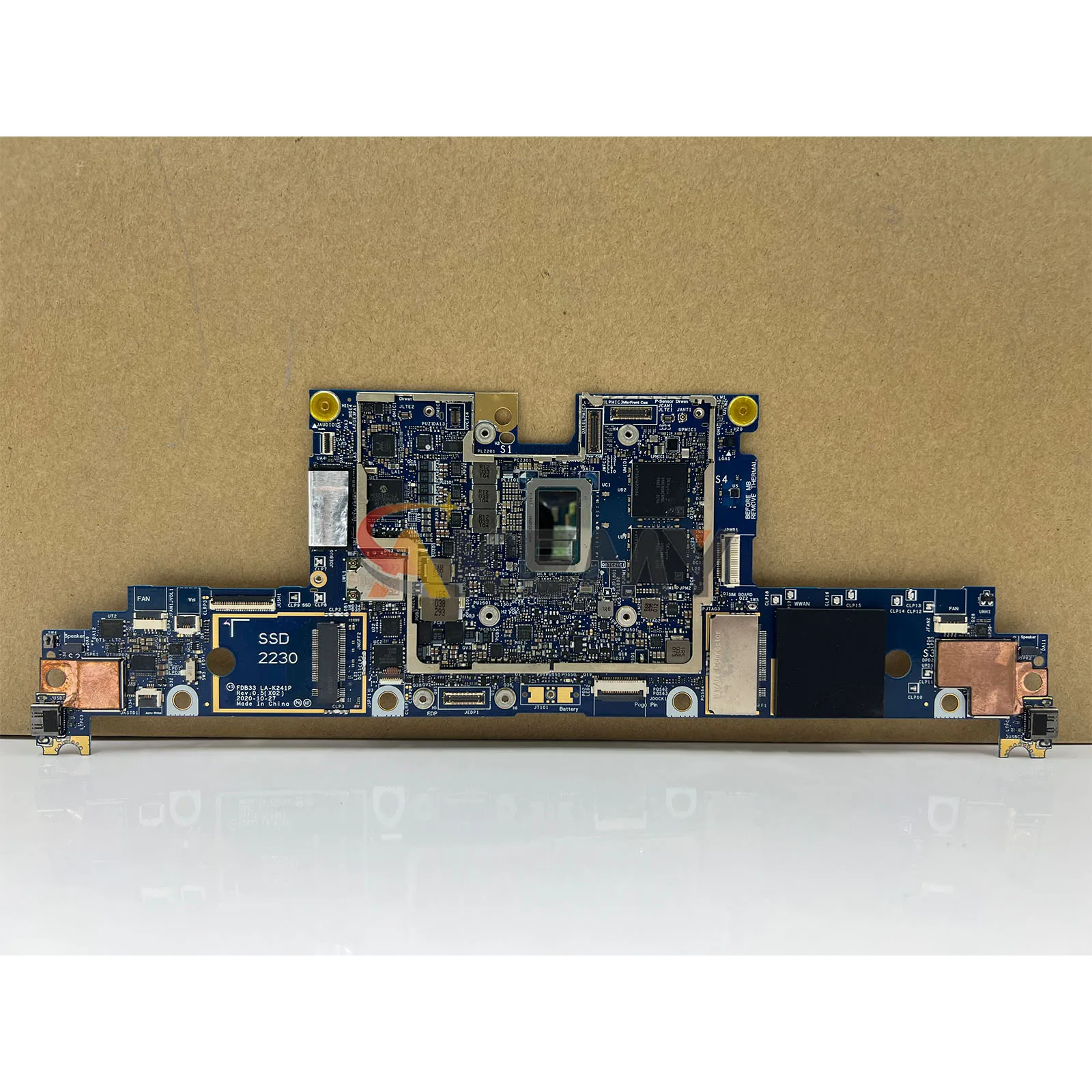 Placa-mãe para notebook DELL Latitude 13 7320 2 em 1 LA-K241P com CPU i5 i7 4g/8g/16g 0TNW0H 0H239K 0P00J4 Testado OK