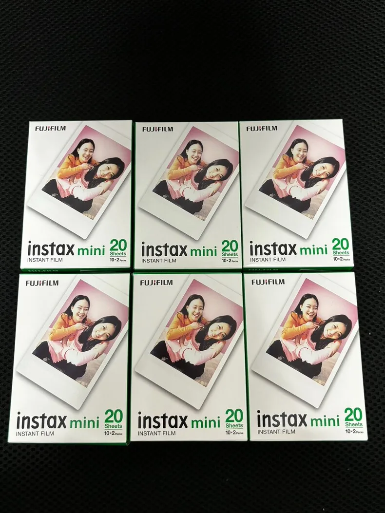 

10, 20, 40, 60, 80, 100 листов пленки Fujifilm Instax Mini 12/11 белого цвета для моментальных фотоаппаратов Mini 9, 8, 7, 70, 90
