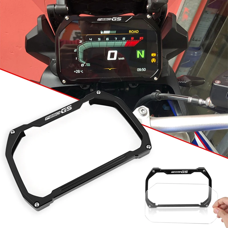 

For BMW F850GS F 850 GS F850/GS F850 Adventure F850 GS ADV Hot Motorcycle CNC Accessories Meter Frame cover screen protector