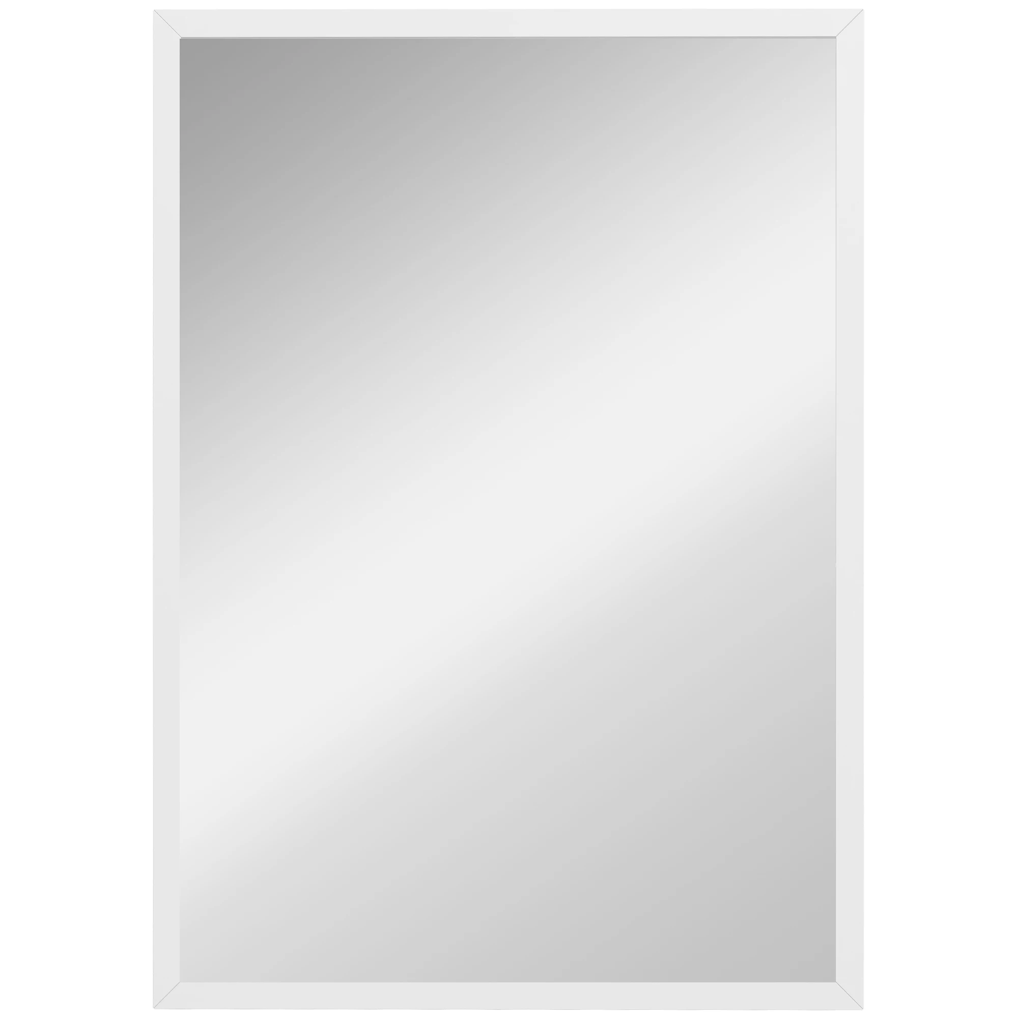 Homcom Decoratieve Wandspiegel 50X70 cm Rechthoekige Spiegel