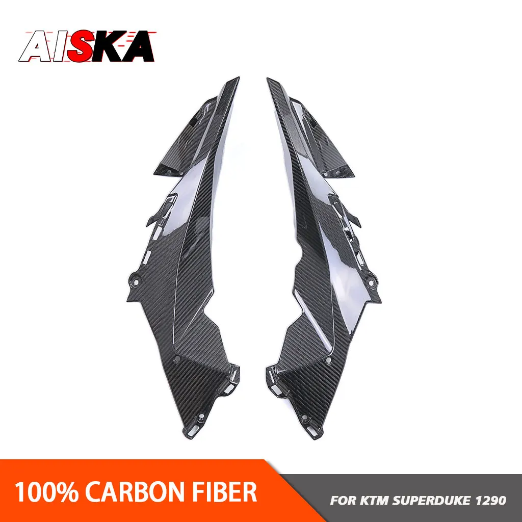 Accessories For KTM Superduke 1290 R 2020 2021 2022 2023 2024 Full Carbon Fiber Motorcycle Fuel Tank Side Inside Panels Fairing