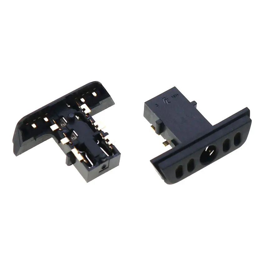 YuXi 1 Buah Soket Layar Port Kompatibel dengan HDMI Pengganti Colokan Headset USB 3.0 2.0 Antarmuka Tipe C untuk Pengontrol PS5