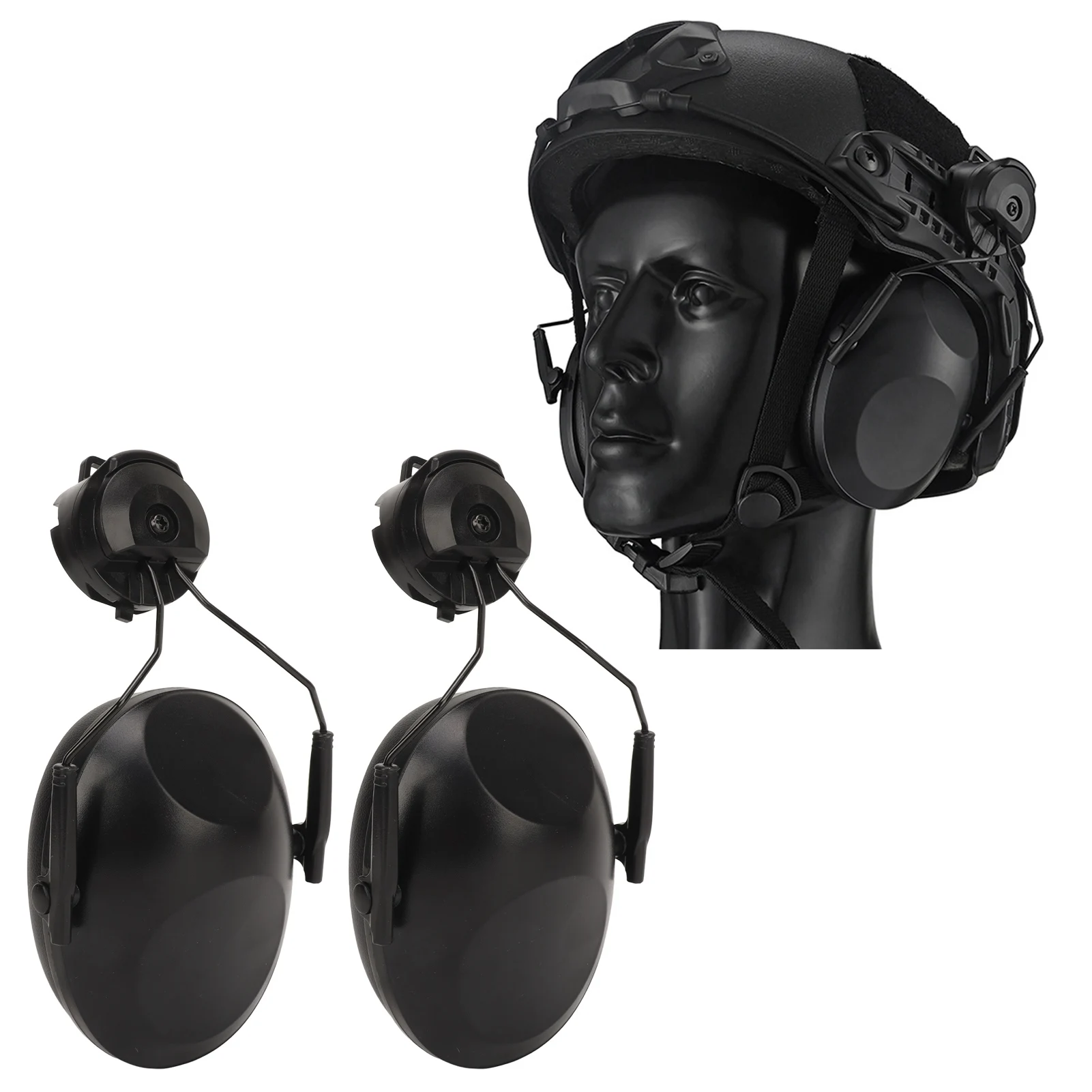 

Звукоблокирующие наушники для шлема Идеальное уплотнение Эргономичный дизайн Удобные наушники для шлема Легкие мягкие для фабрики