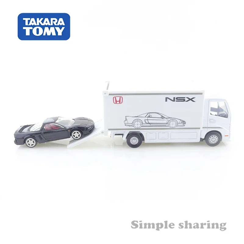 Takara Tomy Tomica 프리미엄 트랜스포터 혼다 NSX 타입 R 자동차 합금 자동차, 다이캐스트 금속 모델, 남아용 어린이 장난감