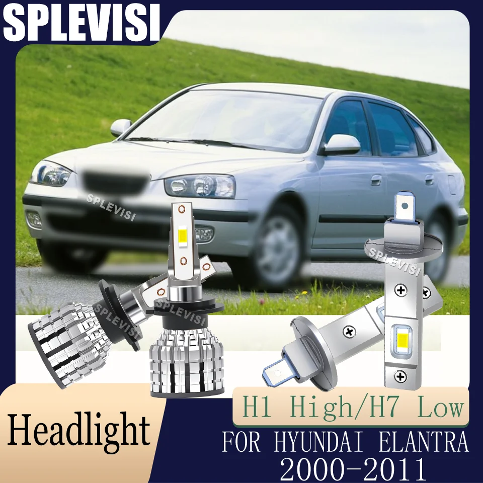Energy Saving LED Headlights Low Power Consumption Suit For HYUNDAI ELANTRA 2000 2001 2002 2003 2004 2005 2006 2007 2008-2011
