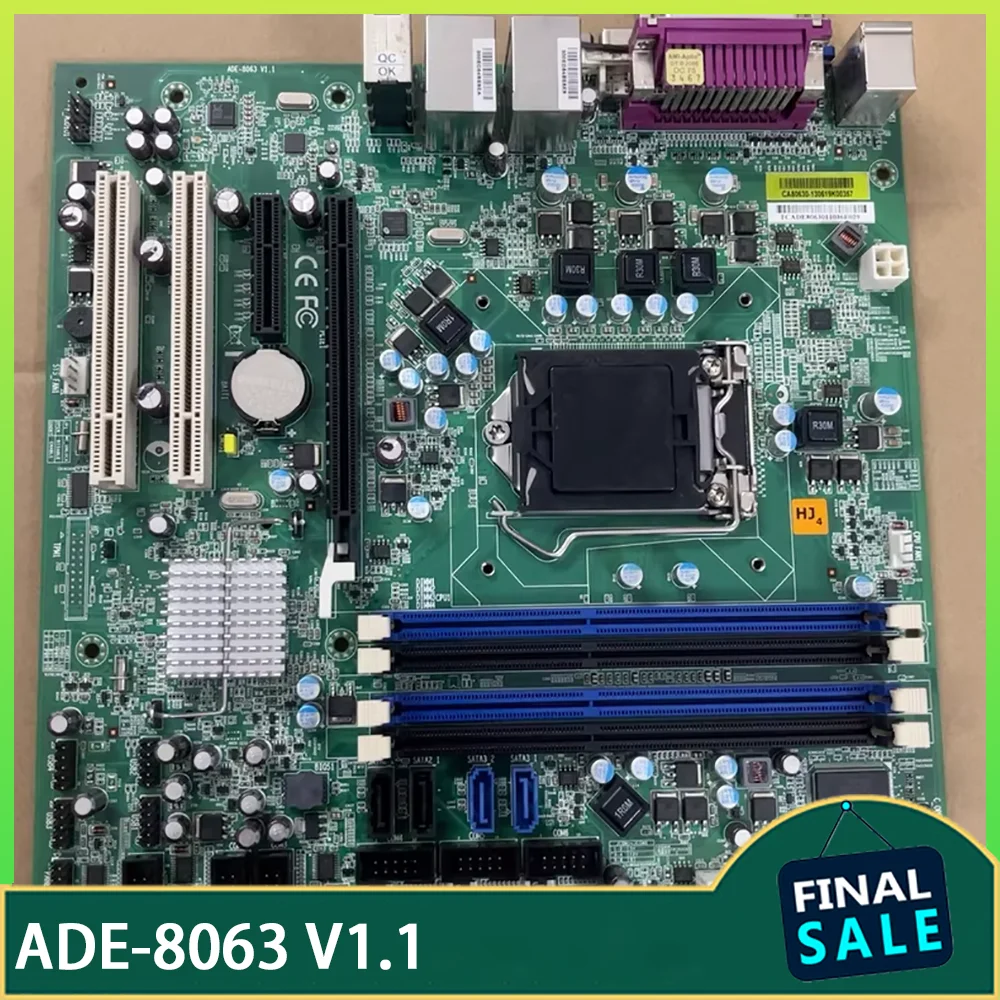 

The motherboard of the industrial control computer equipment is ADE-8063 V1.1
