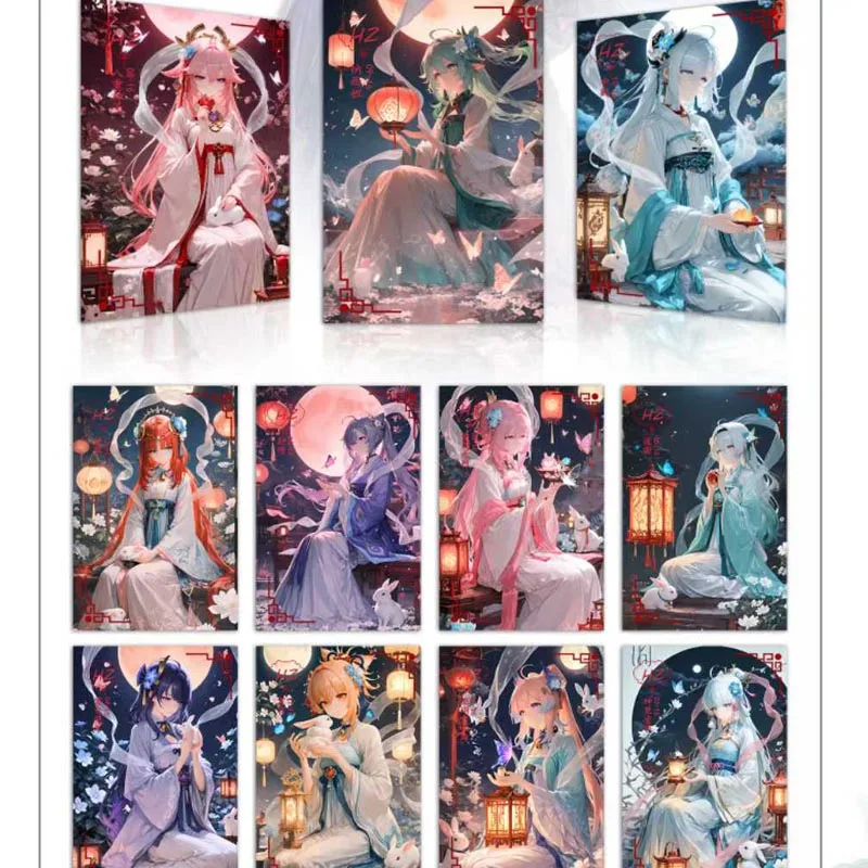 Nuova scatola di booster per carte di storia della dea Bei Guo Culture Custodia in acrilico AB A5 Waifu Anime Trading CCG TCG Doujin Giocattolo e regalo per hobby