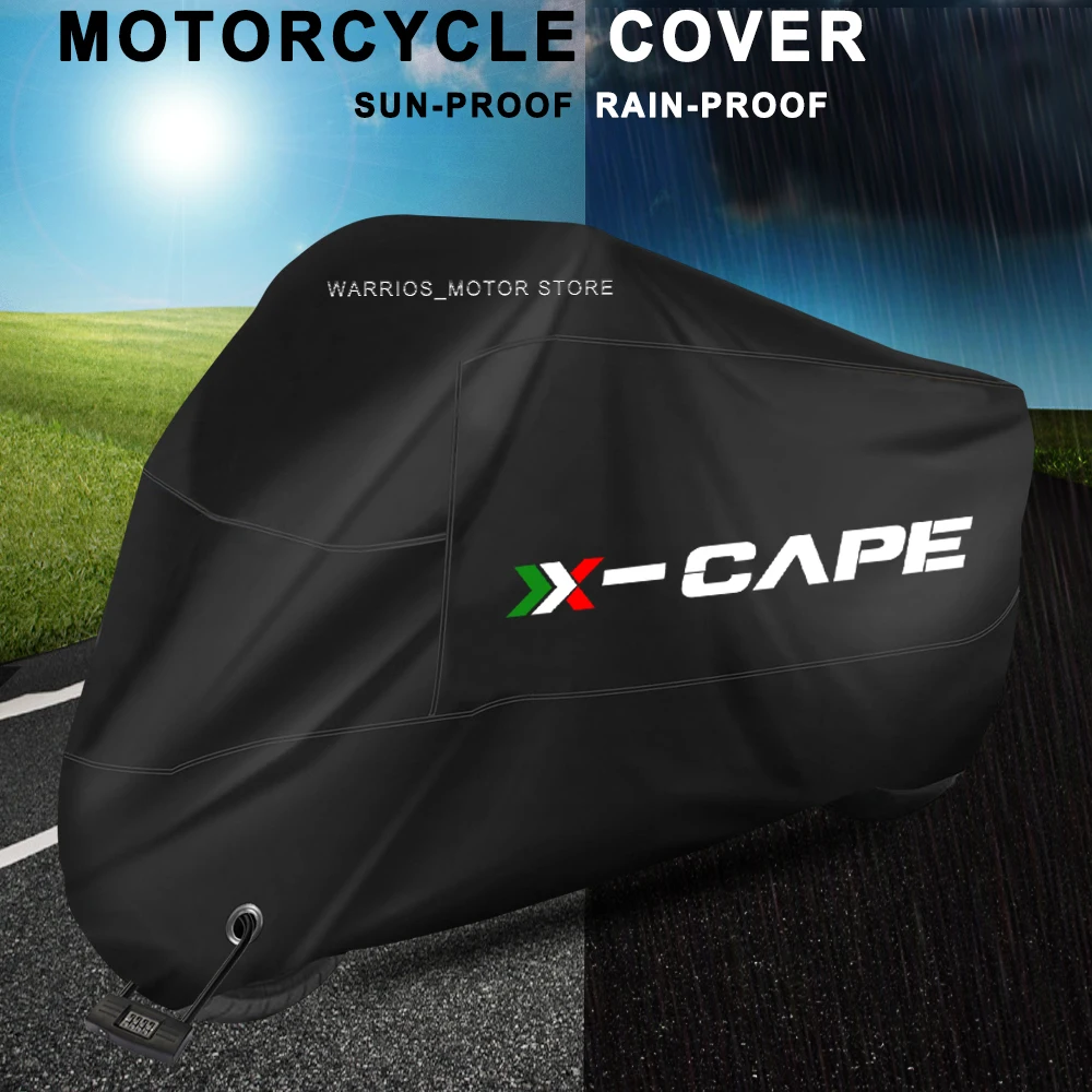 Motorcycle Cover Waterproof All Season Dustproof Uv Protective Outdoor Scooter Rain Cover For Moto Morini X-cape 649 650