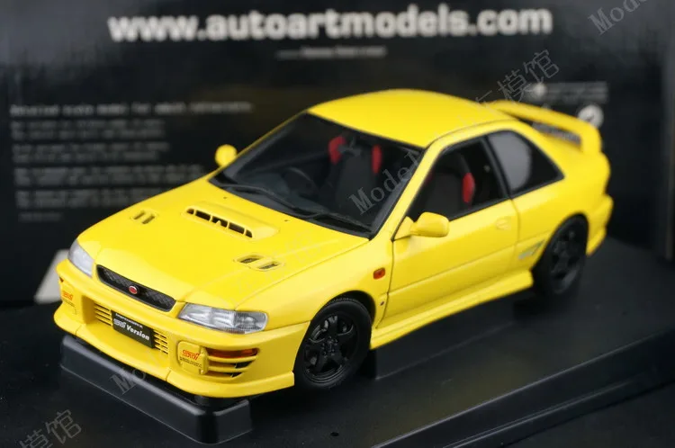 

Autoart 1:18 For Impreza WRX Type-R STI JDM Alloy Full Open Limited Edition Resin Metal Model Ornament Toy Birthday Gift