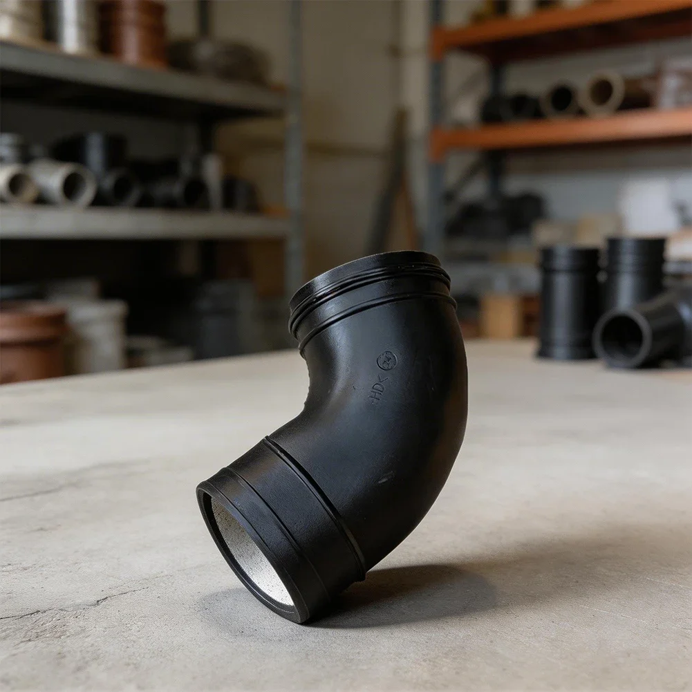 

Металлическая гибкая труба E160000220, совместимая с воздуходувками ECHO PB9010 и PB8010, черная, изогнутая конструкция для эффективного удаления мусора.