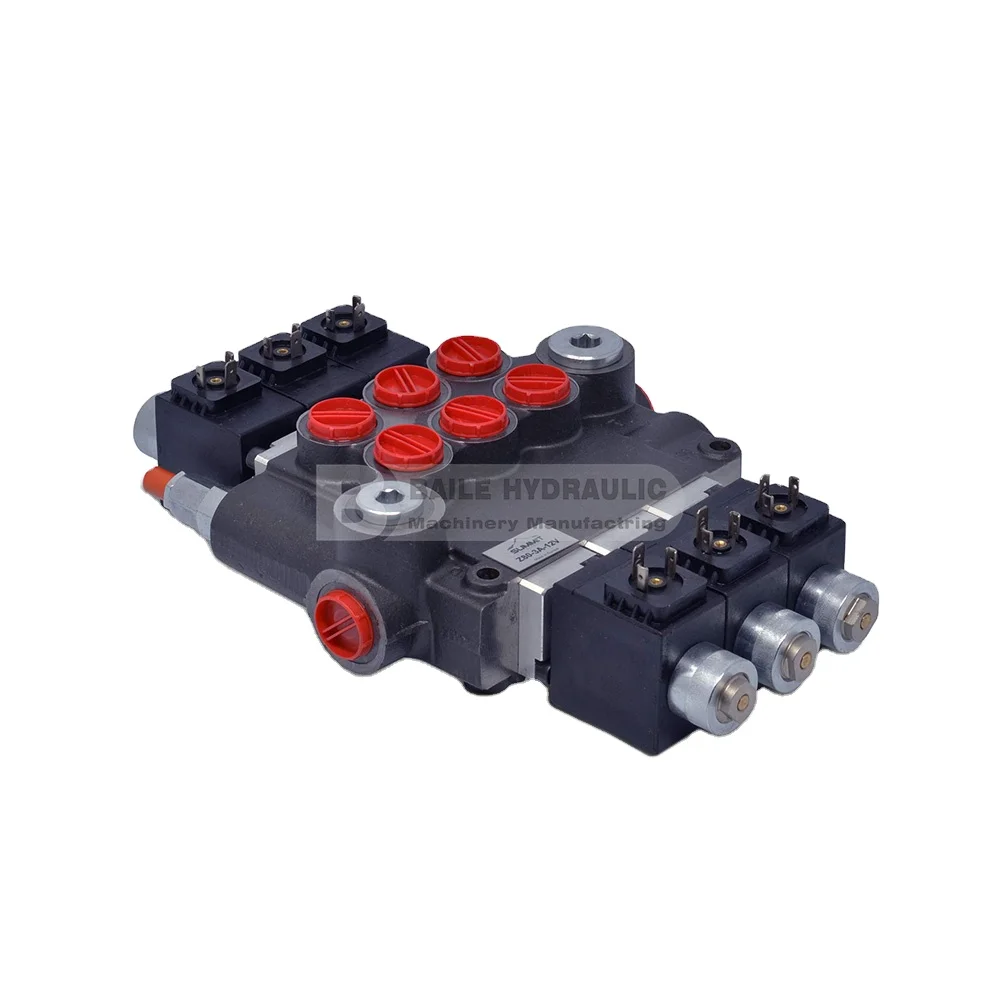 SDM141 Series 3 sections  Monoblock  Directional control valves SDM141F-OT