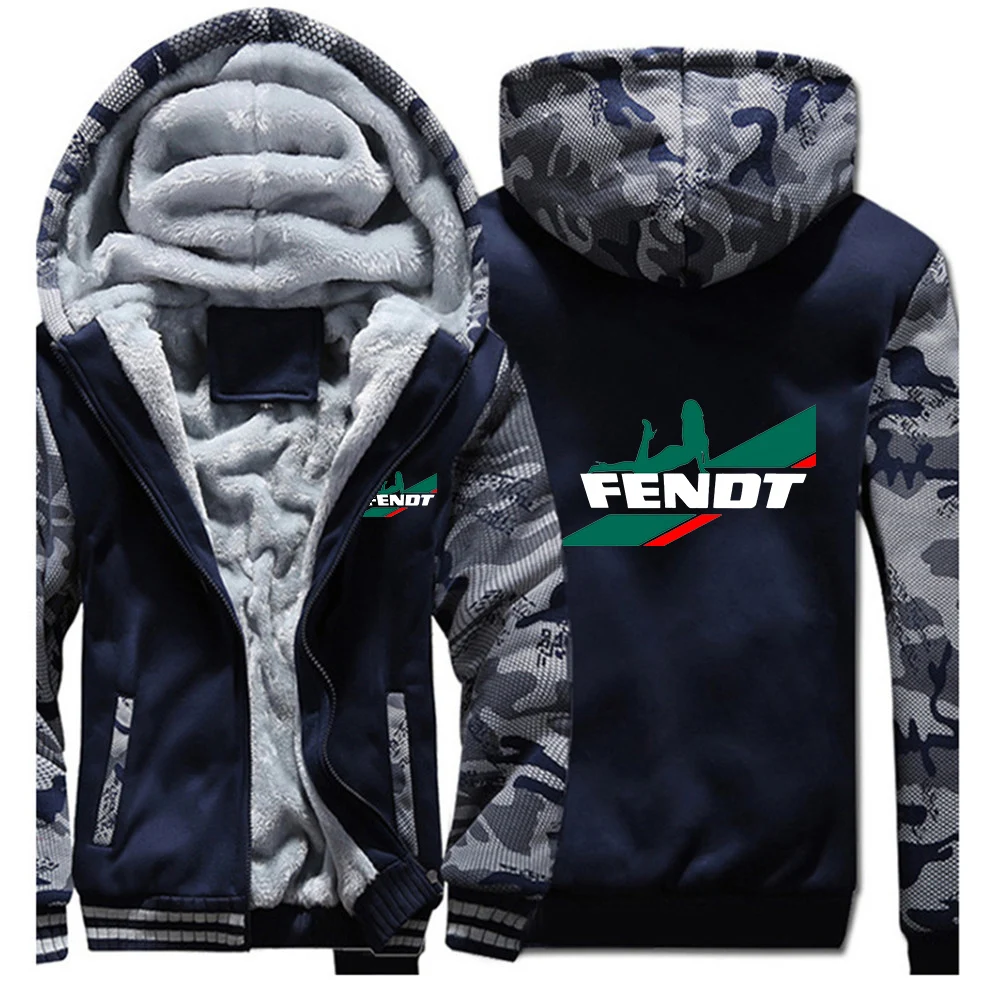 Autumn And Winter Cold Resistant Mountaineering Clothing Hoodies 2026 Tractor FENDT Logo Print Men's Creative Graphic Jacket