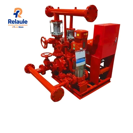 High Pressure Stainless Steel Diesl Fire Fighting Pump OEM Customizable for Automotive Industry with 1 Year Warranty