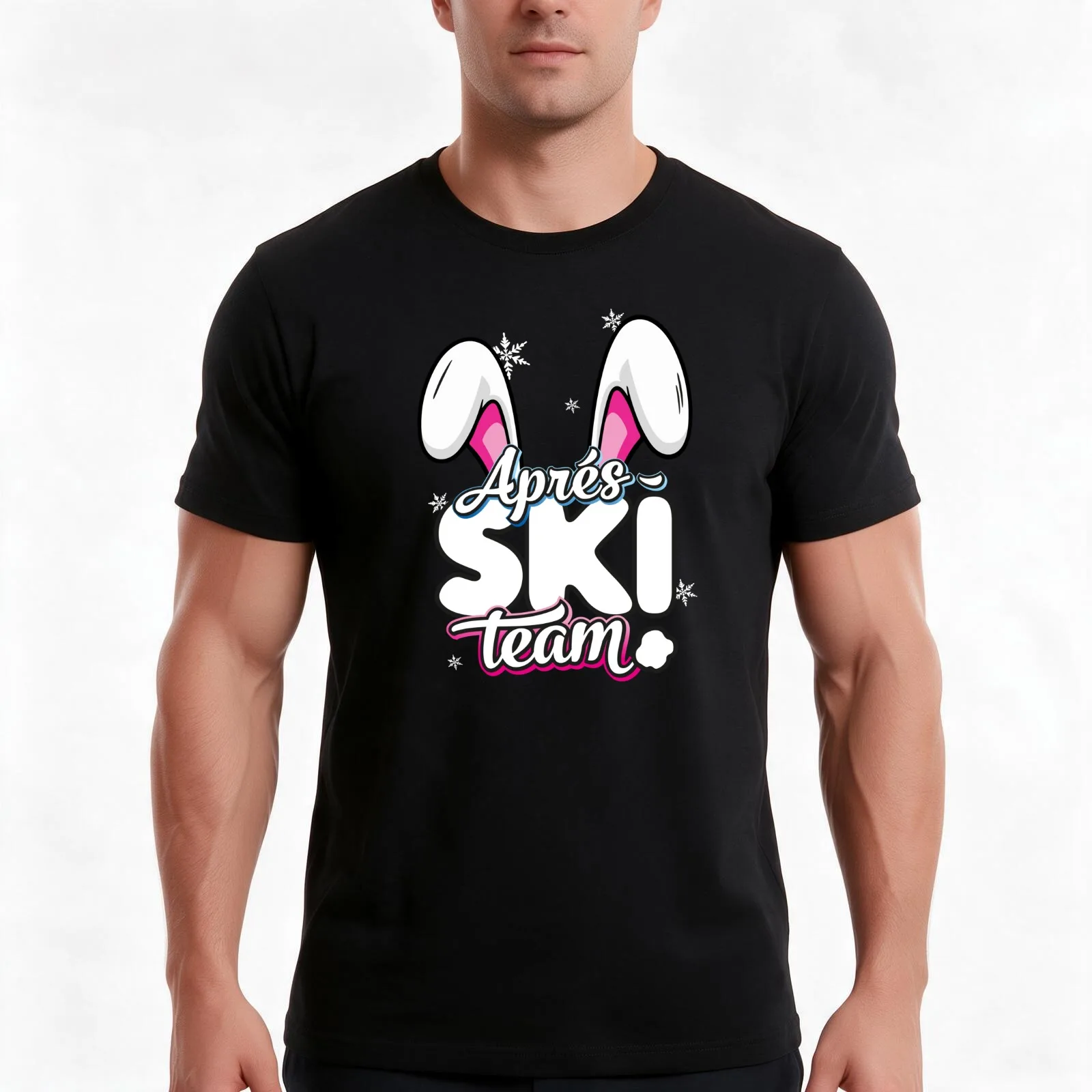 Women Après-ski Team Sexy Ski Bunny Gift T-Shirt, Summer Casual Cotton Tee, Oversized Streetwear Tops, Vintage Graphic Print