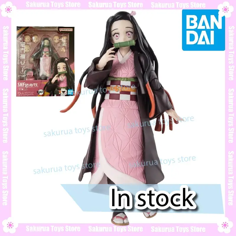 

In Stock Bandai SHF Demon Slayer: Nezuko, Saucemen, Midoko, Anime Peripherals, Anime Pottery Collection Gifts