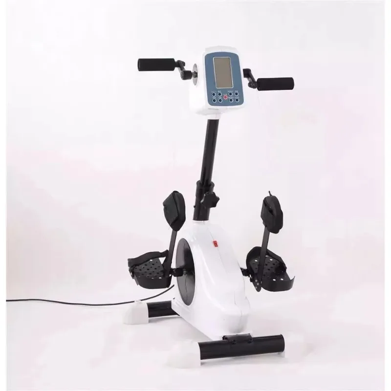 Professional Dual Bike Arm Leg Pedal Exerciser - Portable Motorized Mini Bike for Home Rehabilitation Stroke Training