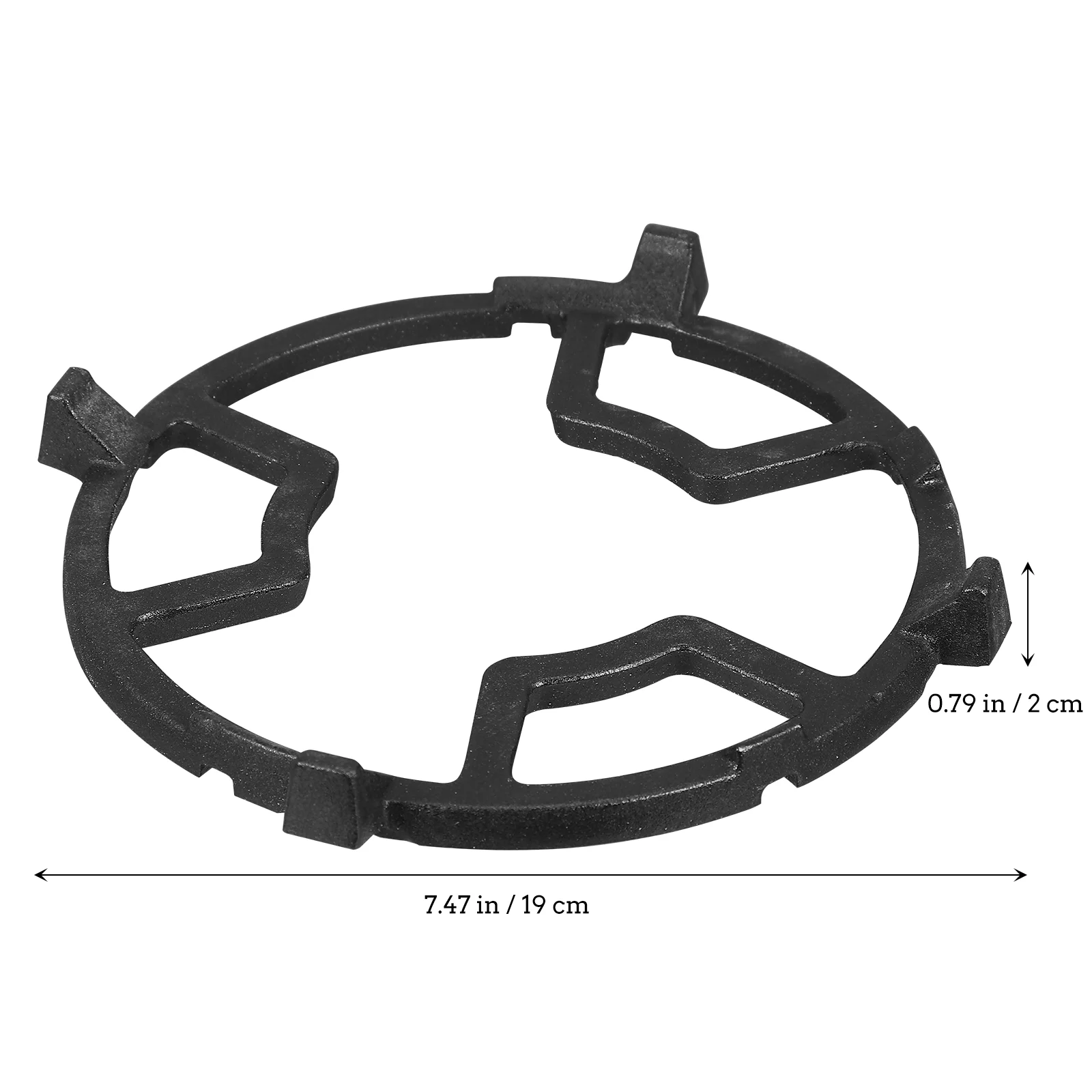 Gas Stove Base Stand Rack Racks Tripod Wok Support Ring Cast Iron Burner Trivet