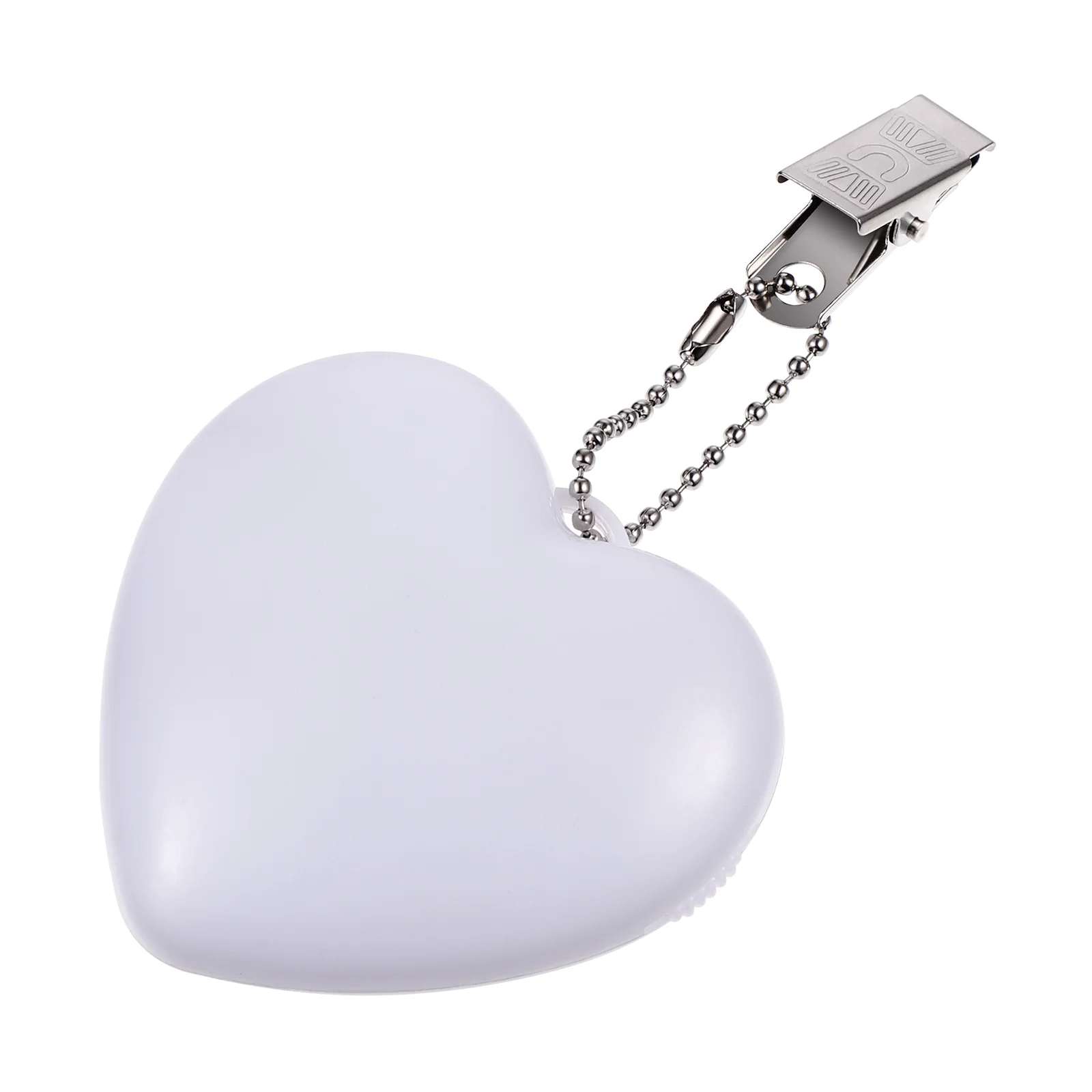 Touch Sensor Light Mini Heart Shaped ABS Material Purse Backpack Pocket Outdoor Portable LED Night Light for Keys Phone Finder