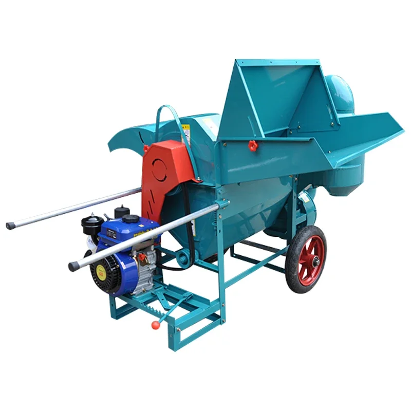 Rape rice thresher large diameter full feed soybean sorghum