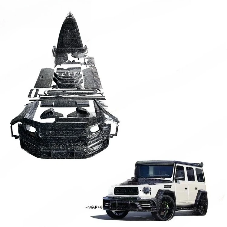 

BK Tuning G Class W464 Modified Man-sory 2nd-Gen Forged Carbon Dry Carbon BodyKit for W464 MSY P900 Body Kits