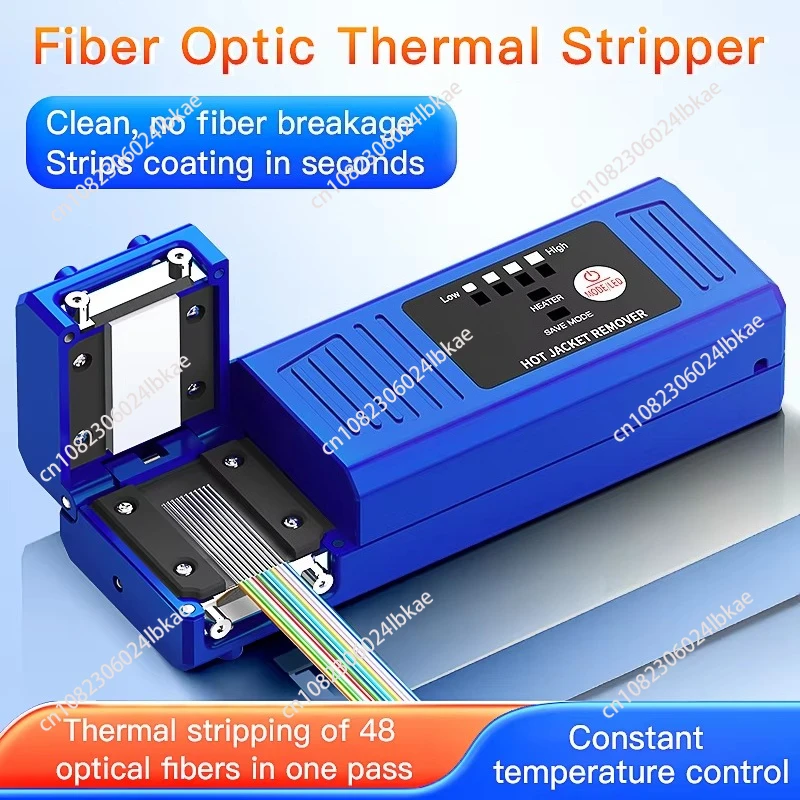 Hot wire stripper, automatic heated wire stripping tool, 3500mah rechargeable fiber optic hot wire stripper