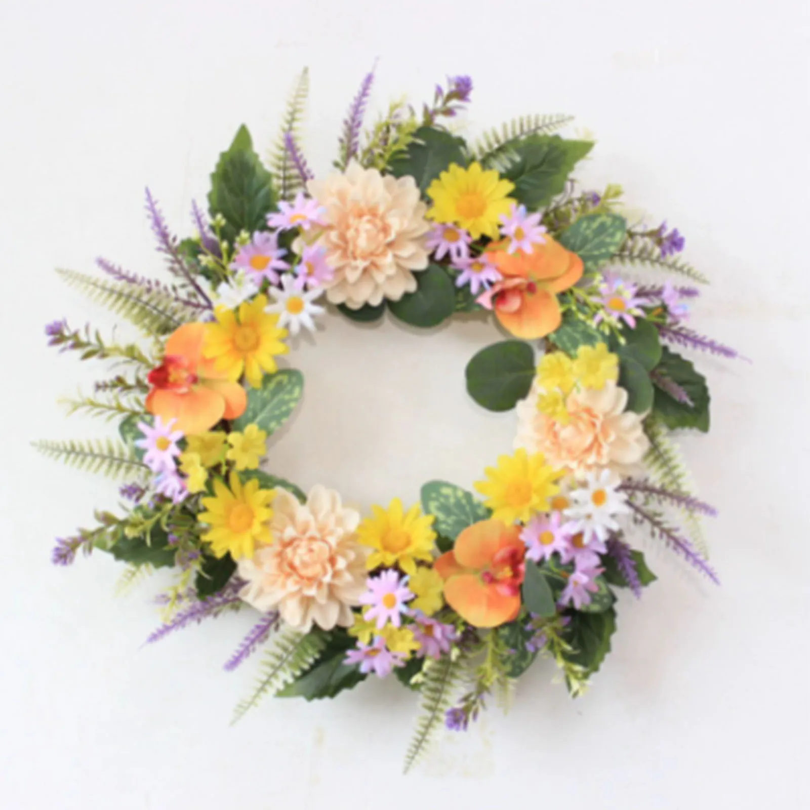 زهور الربيع الرفيعة مناسبة لمختلف أنشطة الحفلات، لوازم ذات ربطة إكليل عيد الميلاد الداخلي